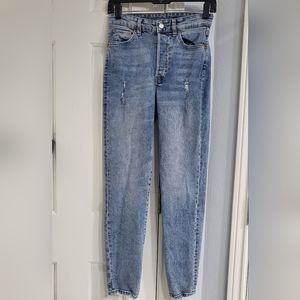 H&M Mom Comfort Ultra High Ankle Jeans